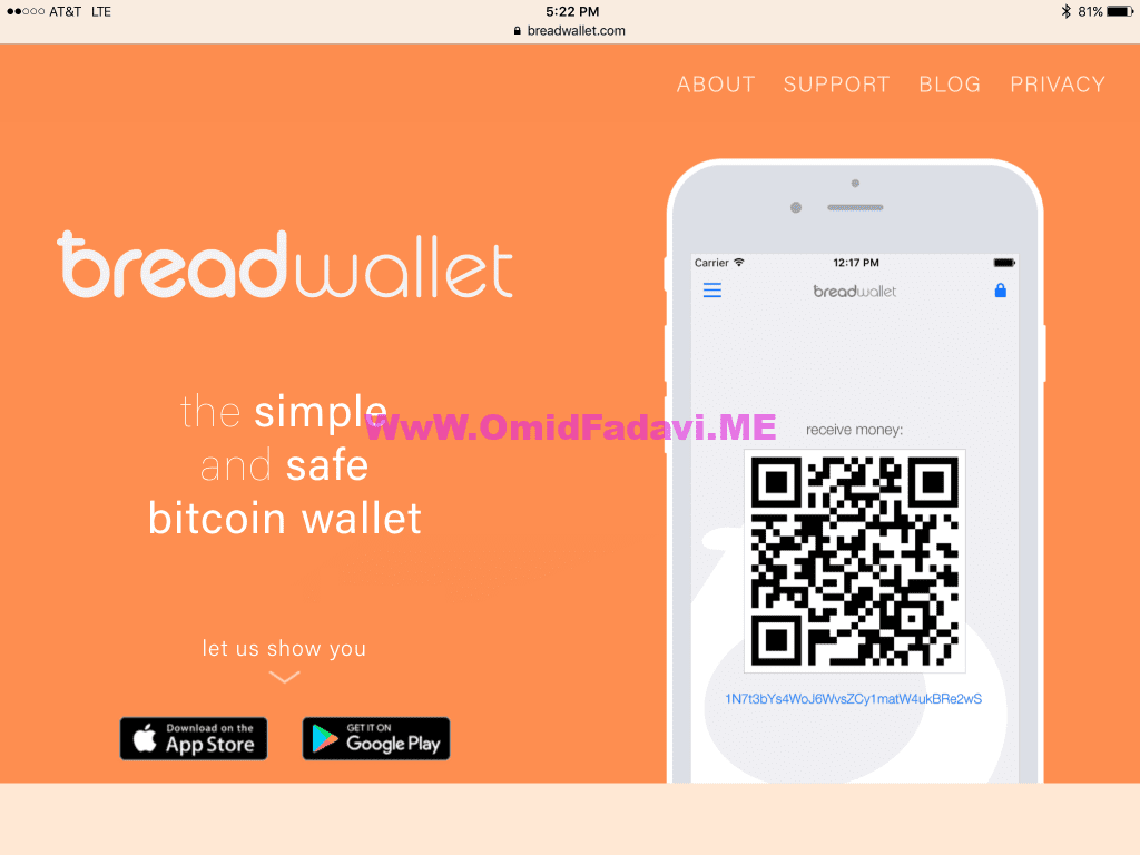 برد ولت Bread Wallet