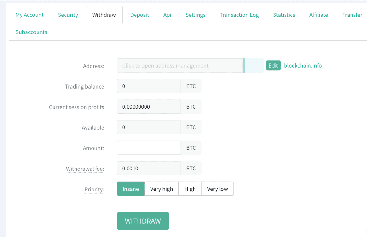 آموزش صرافی Deribit
