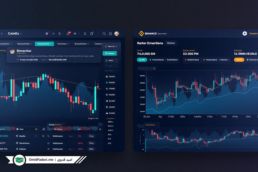 مقایسه رابط کاربری و تجربه کاربری (UX) در کوینکس و بایننس
